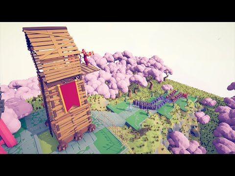 TOWER vs FACTIONS 🗼 | Totally Accurate Battle Simulator TABS