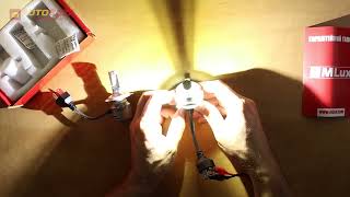 MLux H4/H19 Silver Line 5000K 28W - відео 1