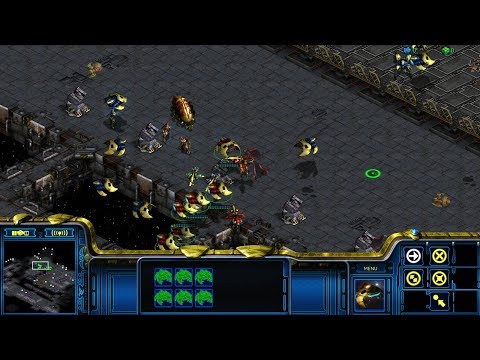 StarCraft: Remastered Co-op Campaign BW Protoss Mission 5 - The Battle of Braxis