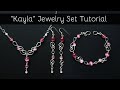 Matching Necklace Earrings And Bracelet Sets