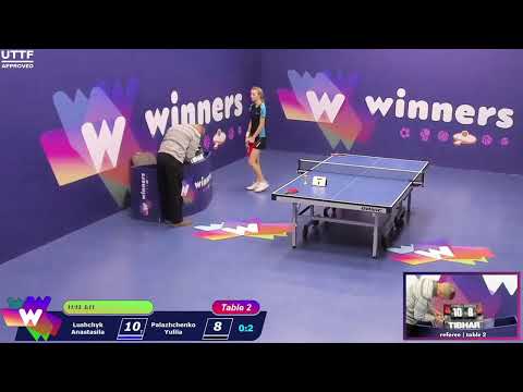 Winners League 04.10.21 Lushchyk Anastasiia  - Palazhchenko Yuliia20:00