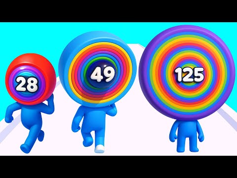 Layer Man Run Walkthrough 🔥 Max Level Smash 💥 Satisfying ASMR Gameplay Android iOS 3D Runner QW255