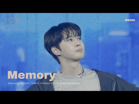 NCT DOYOUNG 엔시티 도영 &lsquo;Memory [ENCORE]&rsquo; @2025 DOYOUNG CONCERT DOORS in Seoul