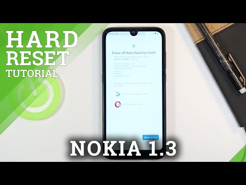 How to Factory Reset NOKIA 1.3 – Wipe Data / Format Storage