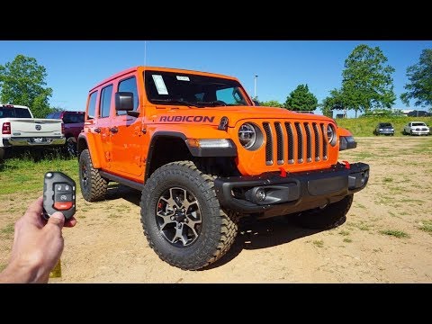 2019 Jeep Wrangler Rubicon JL: Start Up, Walkaround, Test Drive and Review