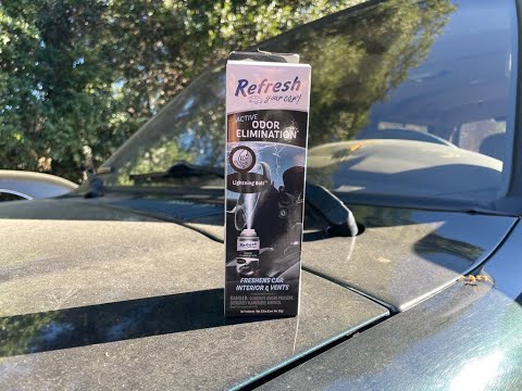 Car AC Vent Odor Elimination with Air Refresh Fogger to remove the Stank