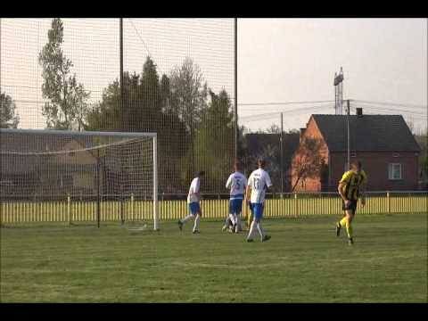 Santos Piwoda - Wesoła Zadąbrowie 2:0. Skrót meczu 01.05.14.