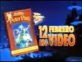 Peter Pan Edición Especial Limitada Spot En Vídeo 1998