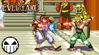 Fighter's History (Evercade - Data East Collection 1) Gameplay