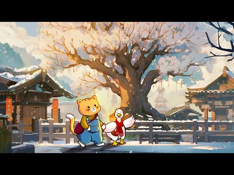 Late Japanese Winter 🏯 Japanese Lofi Vibes 🏯 Winter Lofi To Make You Feel The Breeze Of Winter