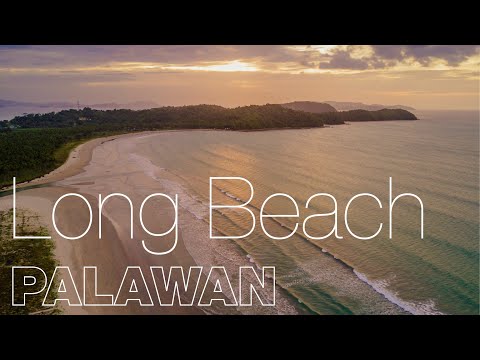 LONG BEACH by drone - PALAWAN, Philippines