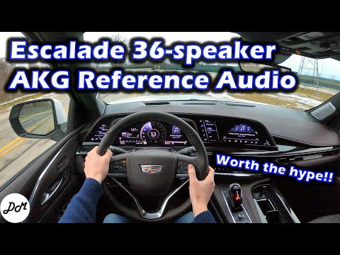 Cadillac Escalade – AKG Studio Reference 36-speaker Sound System Review