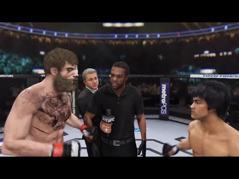 Destroyer vs. Bruce Lee (EA sports UFC 3)