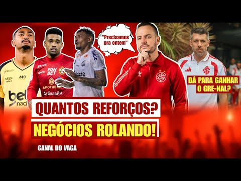 INTER BUSCA UM GOLEADOR | BORRÉ DE SAÍDA? | MAIS QUANTOS REFORÇOS? | GRÊMIO É FAVORITO?