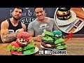 MED VAI VIRAR BODYBUILDER? DESAFIO 20 MIL CALORIAS
