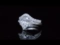 3 Stone Trillion Diamond Engagement Ring