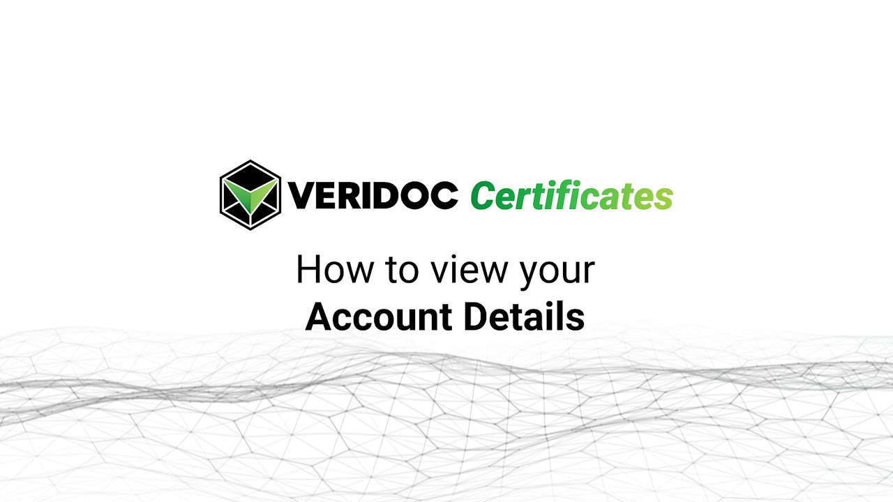 VeriDoc Certificates