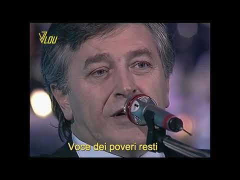 Pierangelo Bertoli e Tazenda - Spunta la luna dal monte (KARAOKE) Remastered - 1991 HD & HQ