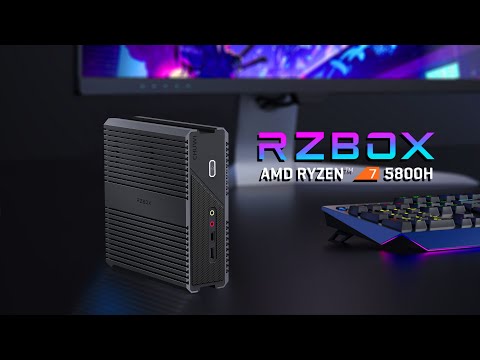 RZBOX 5800H First Look! A Fast Small Form Factor Ryzen Powered Mini PC