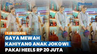 Bentuk Tubuh Makin Langsing, Penampilan Mewah Kahiyang Ayu saat Hadiri Pameran Kerajinan Disorot