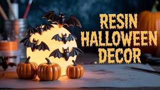 #412|I Made a Spooky Resin Decoration and It Glows!