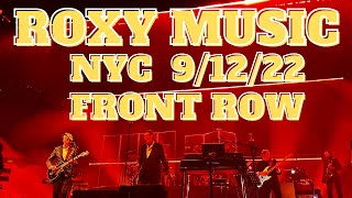 ROXY MUSIC - Front Row Highlights - Madison Square Garden, NYC - 9/12/22 - 50th Anniversary Tour