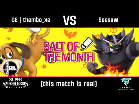 DE | thembo_xe (Duck Hunt) vs Seesaw (Incineroar) - Ultimate Winners Quarters - Salt of the Month #5