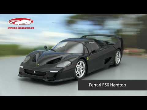 KK-Scale 1:18 Ferrari F50 Hardtop year 1995 black KKDC180982 KK-Scale 1:18 Ferrari F50 Hardtop year 1995 black KKDC180982