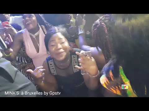 Prestation de l'artiste MINK'S À BRUXELLES chez la Reine du Showbiz Mimi Volpone by Gpstv