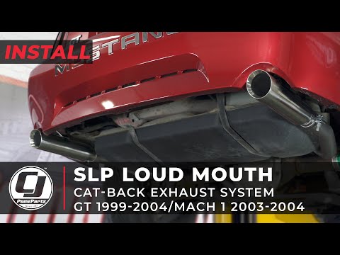 SN95 Mustang Install | SLP Loud Mouth Cat-Back Exhaust System