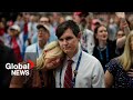 Tens Of Thousands Gather For Charlie Kirk S Memorial Service