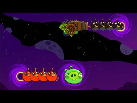 Angry Birds Collection Hacked 5 - SHOOT THE PIGGIES THROUGH BLACKHOLE IN SPACE!