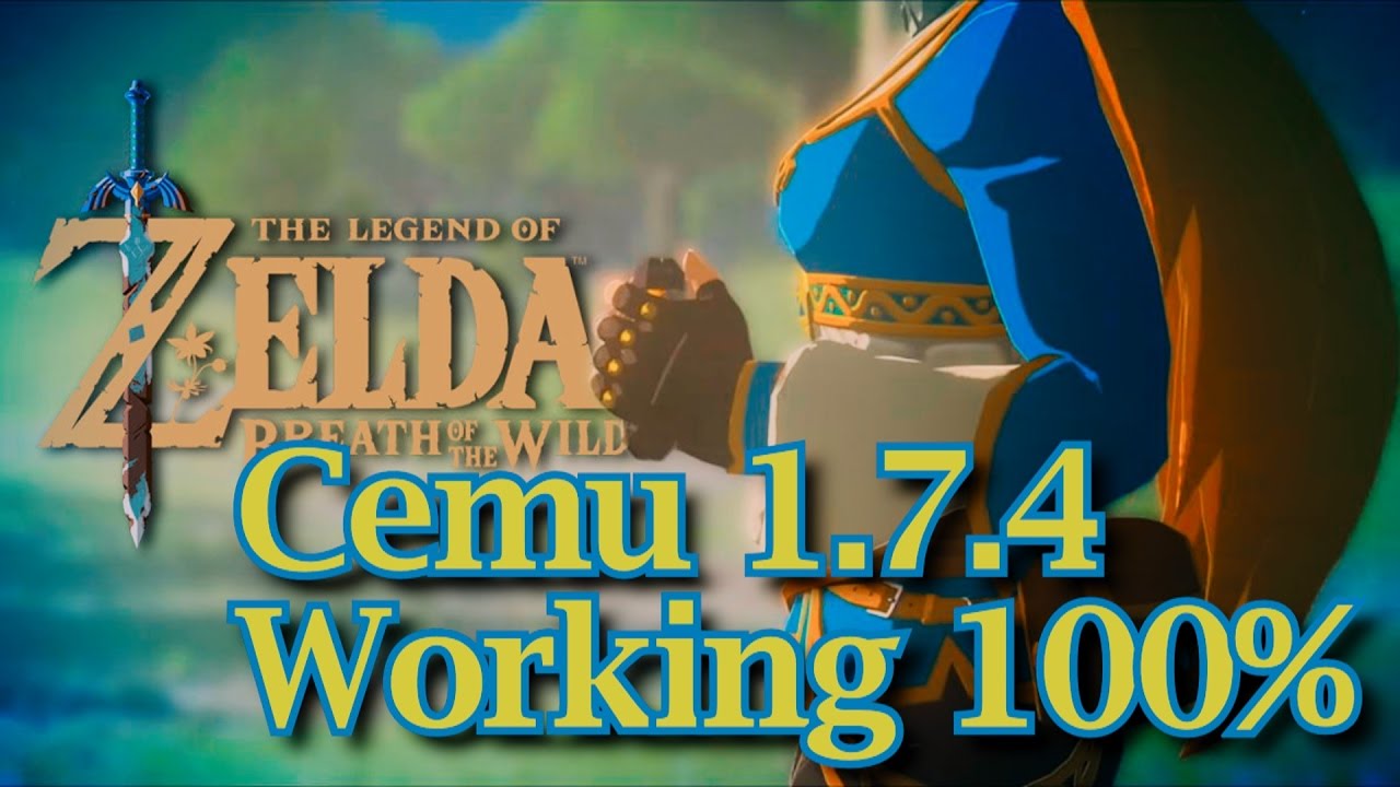 Cemu 1.7.4 Preview The Legend of Zelda: Breath of the Wild (almost perfect) - YouTube