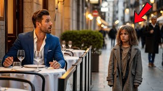Una Niña Sin Hogar Le Pregunta a Un Millonario: "¿Puedo Comer Sus Sobras?" — Y Él Lo Cambia Todo.