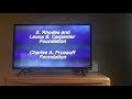 Persephone Productions PBS 2018
