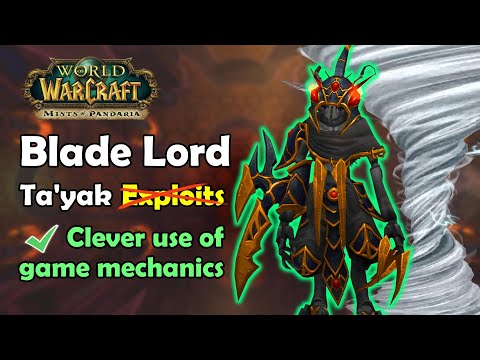 Hidden Blade Lord Ta'yak Interactions in MoP Classic