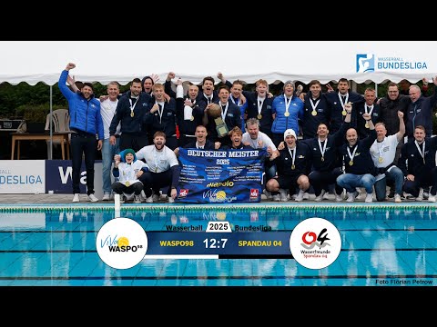DEUTSCHER MEISTER! WASPO98 vs Spandau 04 Highlights | Finale & Zeremonie Wasserball-Bundesliga 24/25