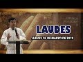 Oración De La Mañana (LAUDES), Jueves 14 De Marzo Del 2019 | Padre Sam