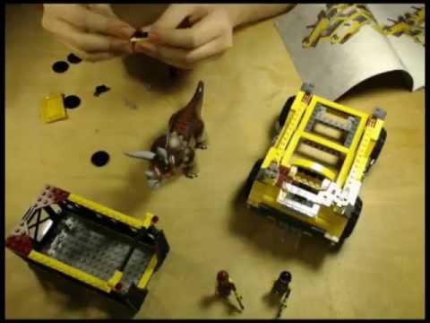 Vidéo LEGO Dino 5885 : Le piège du Tricératops
