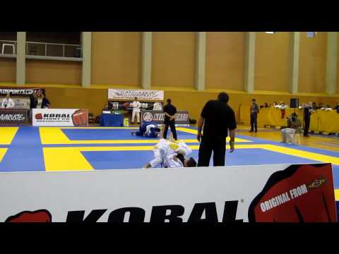 2010 European BJJ: Wellington "Megaton" Diaz vs Rafael Mendes