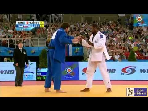 Judo 2013  European Championships Budapest: Riner (FRA) - Saidov (RUS) [+100kg] semi-final