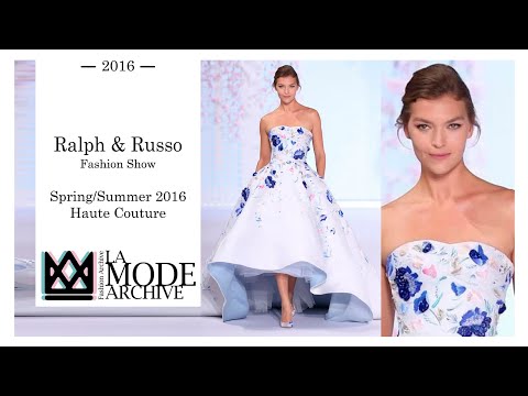 Ralph & Russo Fashion Show - Spring/Summer 2016 Haute Couture Collection