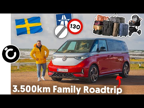 VW ID.BUZZ GTX family vacation – 3,500km in the long electric van!