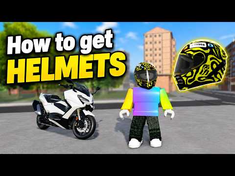 How to GET HELMETS in RIDE STORM Roblox
