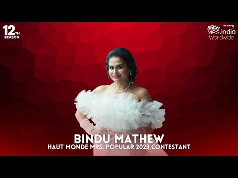 Bindu Mathew | Mrs. Popular 2023