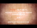 Chandelier SIA (MIDI Instrumental karaoke backing ...