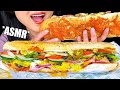 ASMR SUBWAY SANDWICH CHIPS COOKIE ASMR PHAN