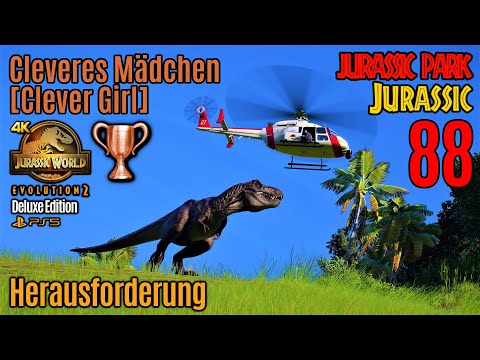 Jurassic World Evolution 2: Herausforderung #88 • Jurassic Park [Jurassic] • 🏆 Cleveres Mädchen