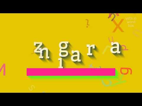 ZINGARA - HOW TO PRONOUNCE ZINGARA? #zingara