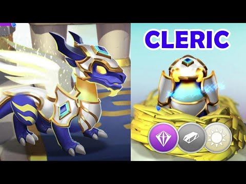 Legendary CLERIC DRAGON Hatching + Battles! FINAL TIME RIFT Event Preparation! - DML #1403